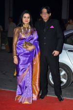 Padmini Kolhapure at Kush Wedding Reception in Sahara Star, Mumbai on 19th Jan 2015